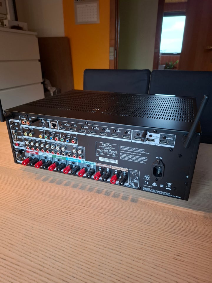 Receiver, Denon, AVR-X3400H