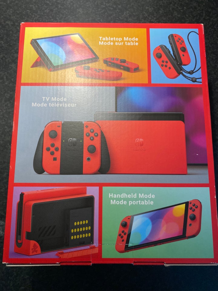 Nintendo Switch OLED Mario Red