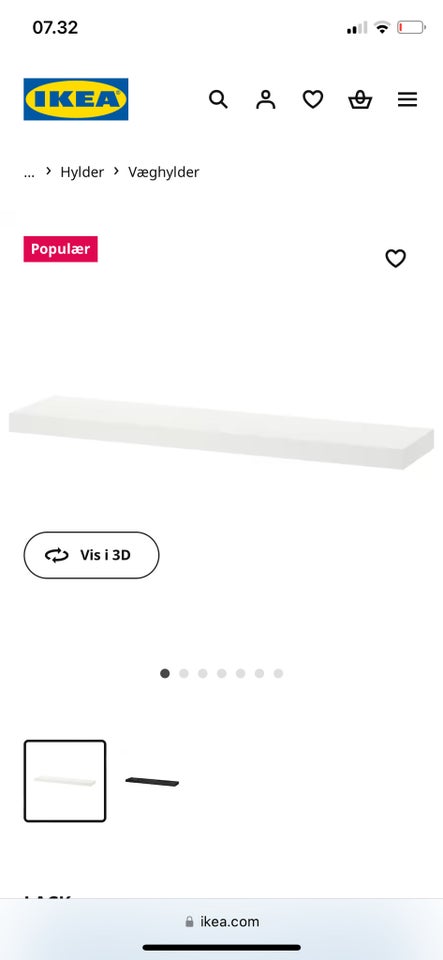 Ikea hylde, Ikea