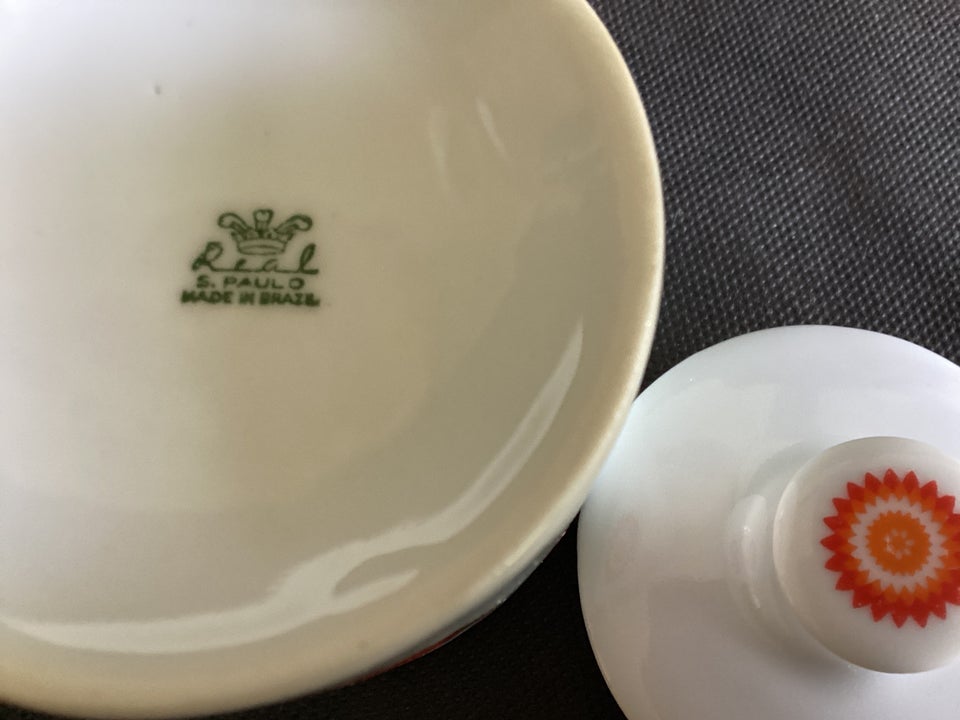 Porcelæn Sukkerskål/krukke S