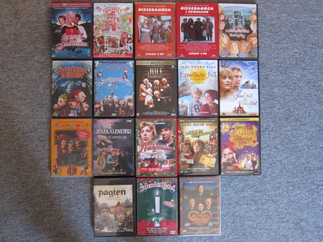 julekalenderfilm, DVD,