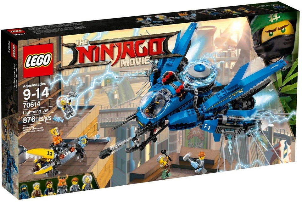 Lego Ninjago 70614 Lynjet UÅBNET