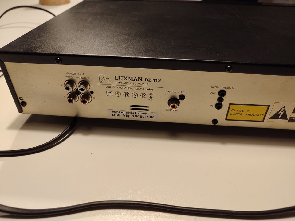 CD afspiller, Luxman, DZ-112