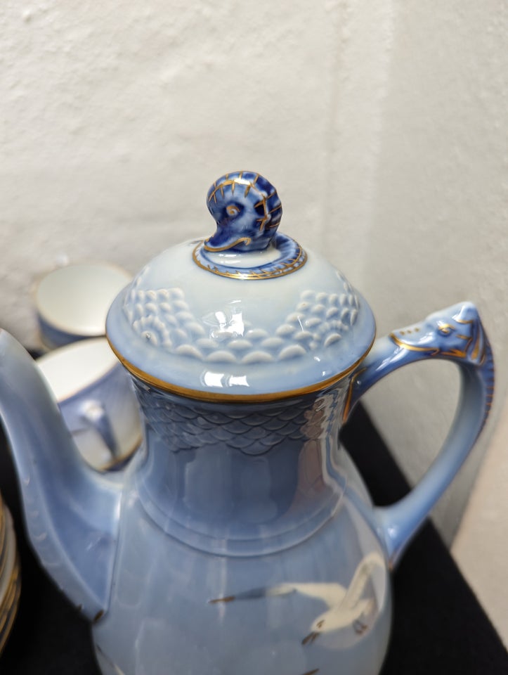 Porcelæn Kaffestel Mågestellet