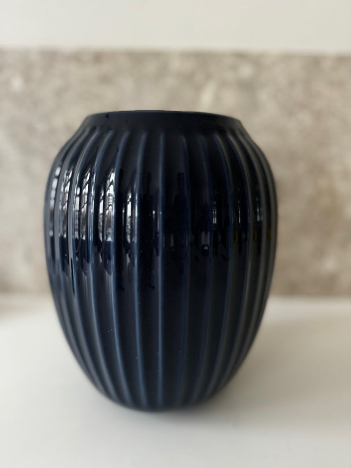 Vase, Smuk kongeblå vase , Kähler