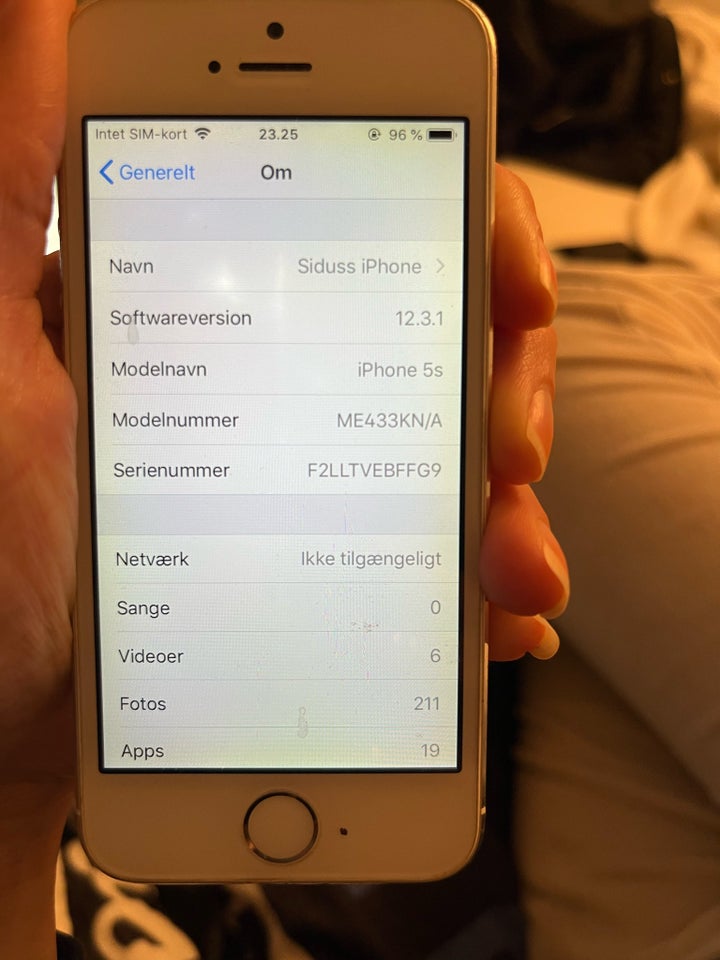 iPhone 5S 16 GB Rimelig