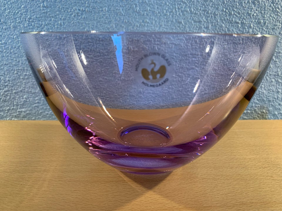 Glas Cocoon skål i Rosa fra