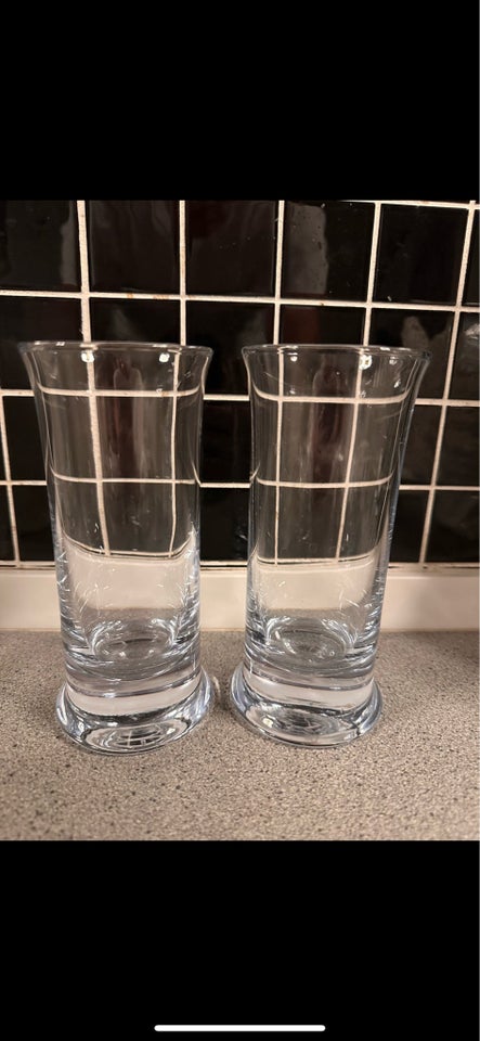 Glas Øl glas  Holmegaard