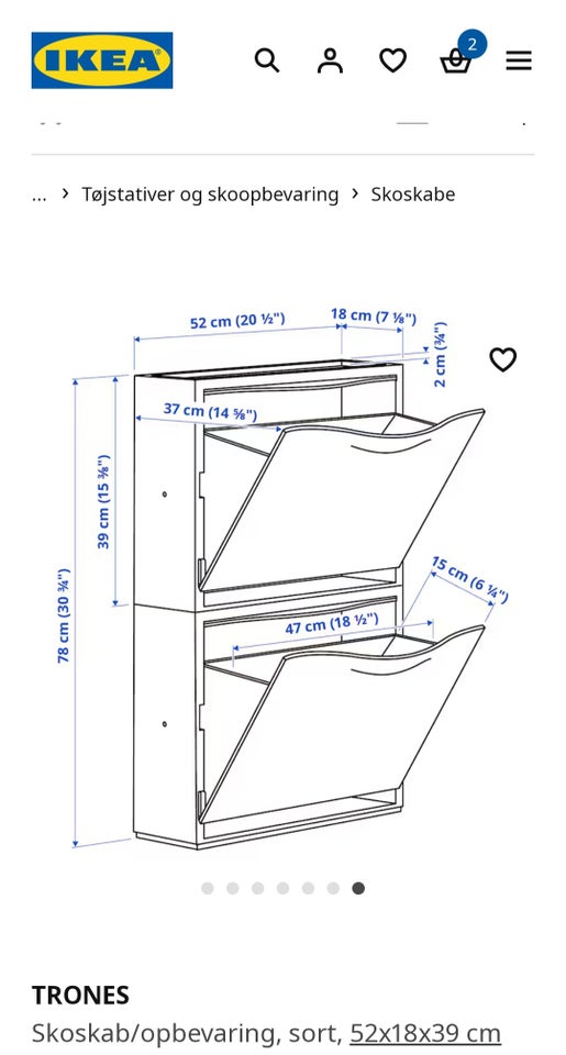 Skoskab Ikea