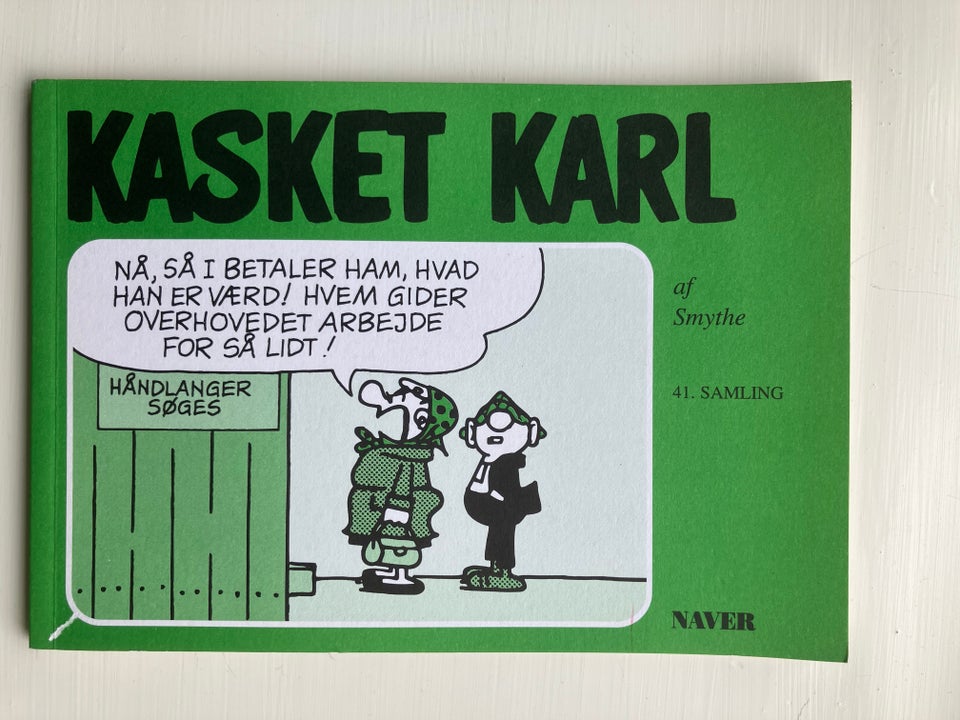 Kasket Karl, Tegneserie