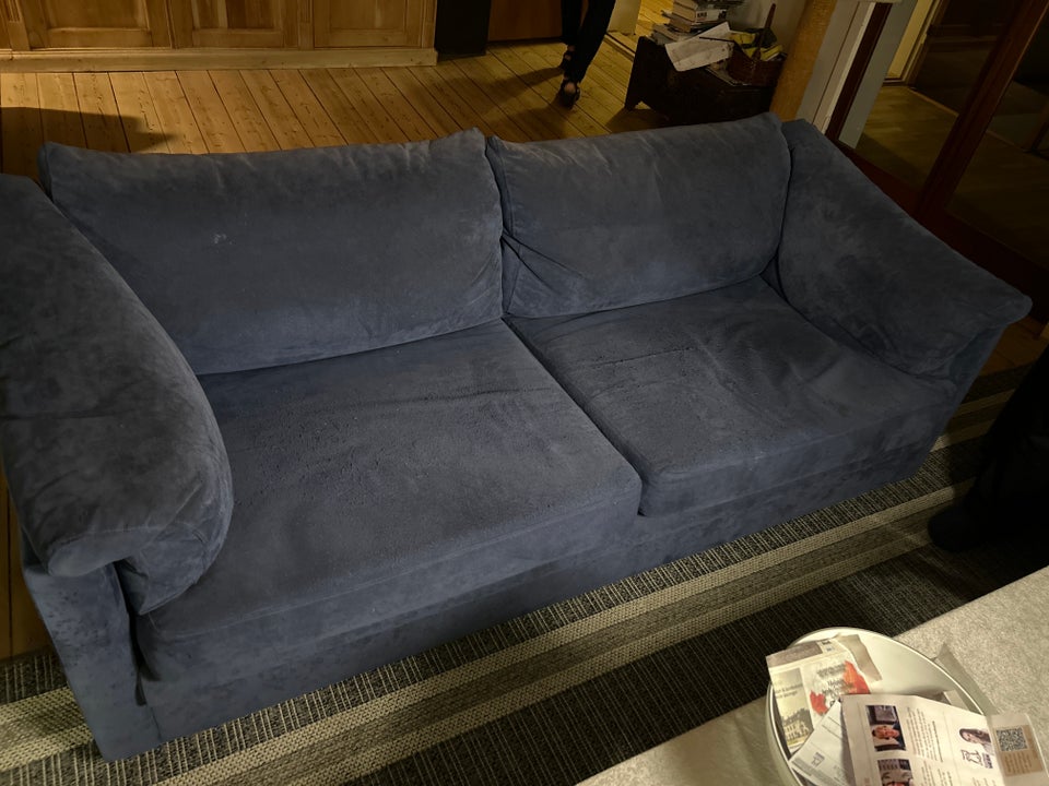 Sofa, alcantara, 3 pers.