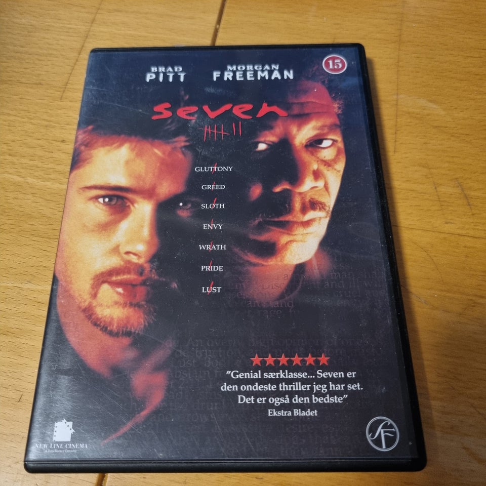 Seven, DVD, thriller