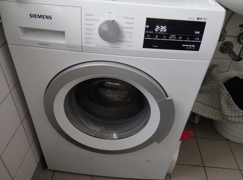 Siemens vaskemaskine, Iq 700,