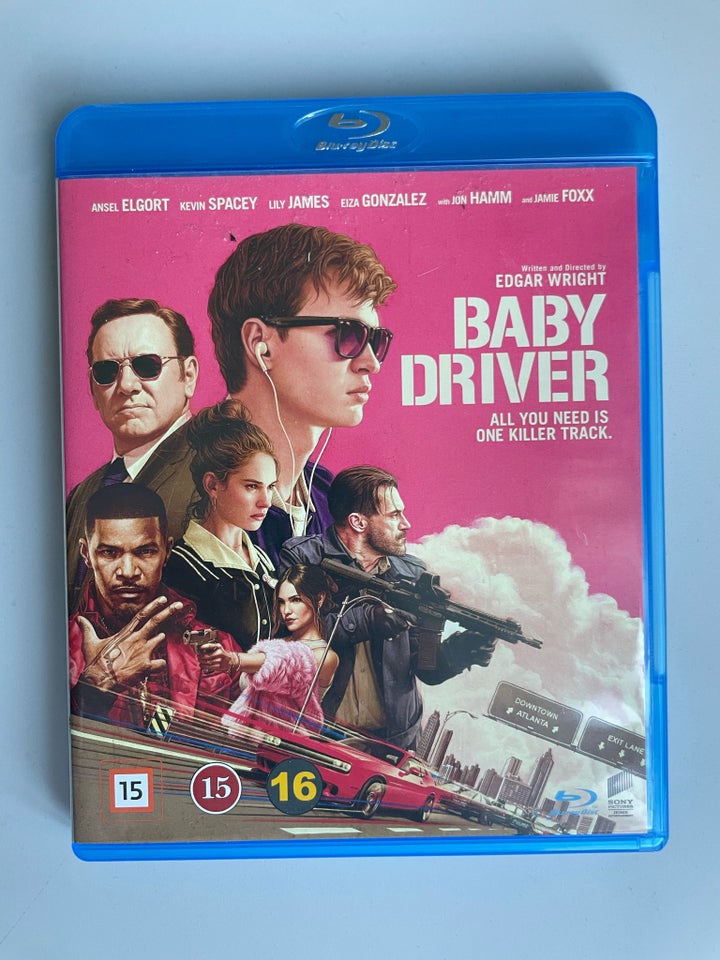 Baby Driver, Blu-ray, action