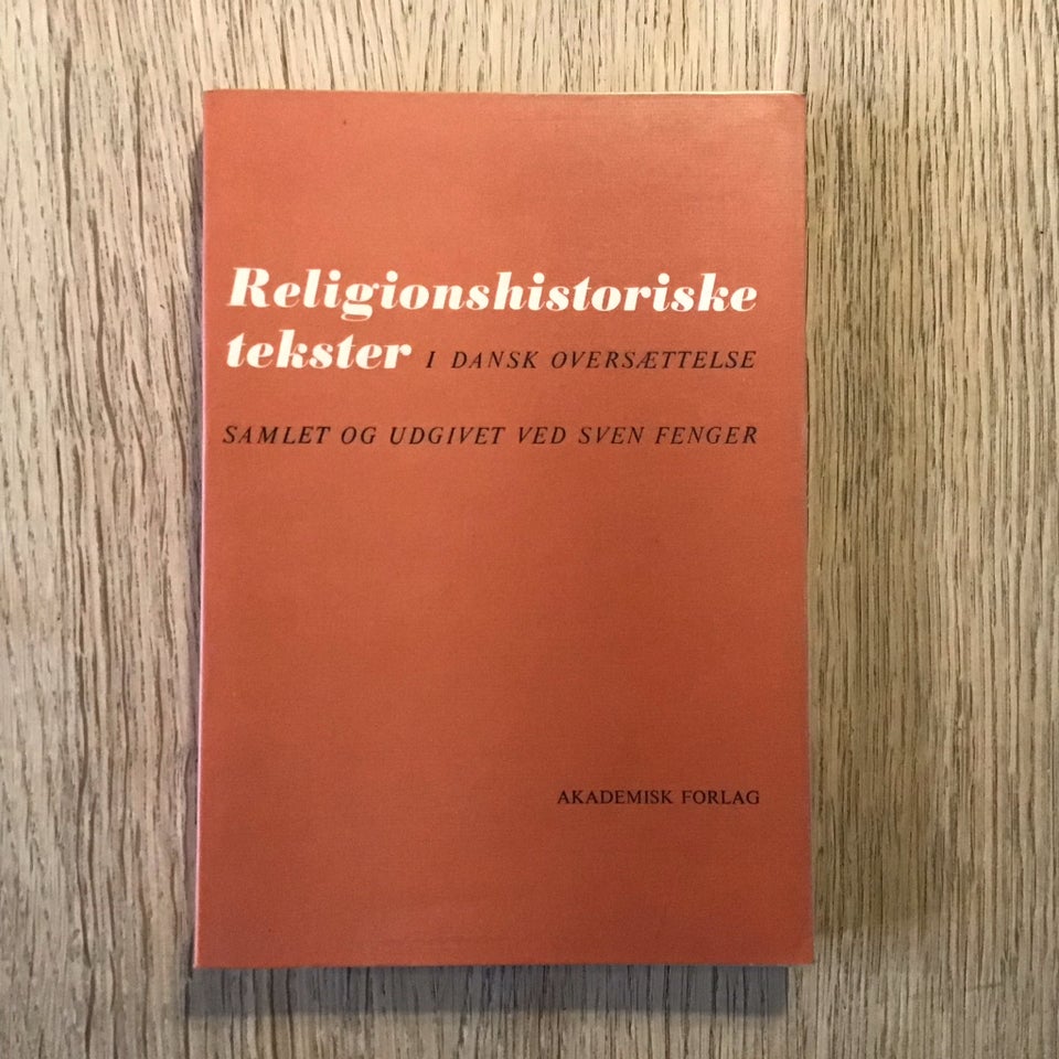 Religionshistoriske tekster i