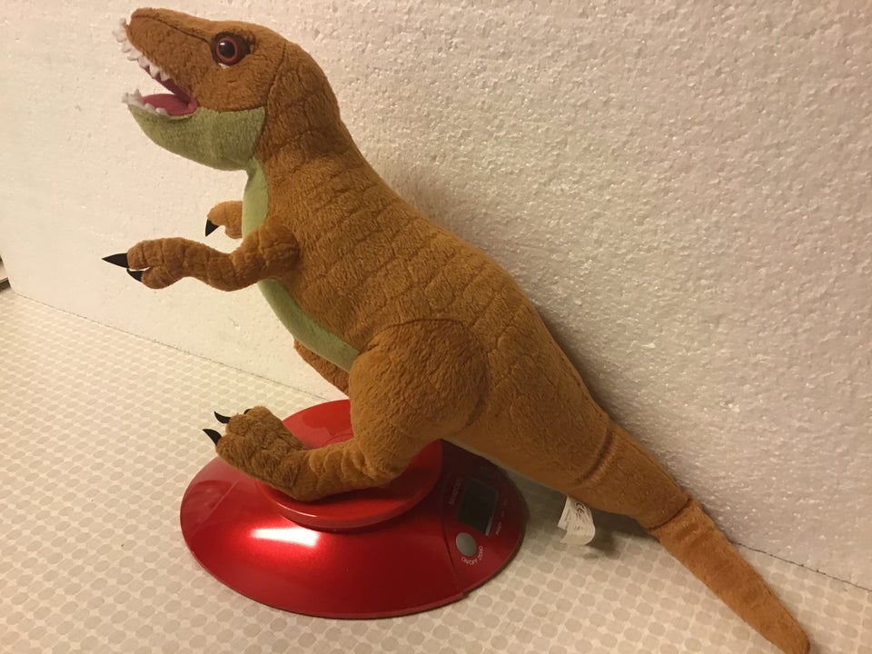 Stor Dinosaur Dino Bamse Dukke Dyr,