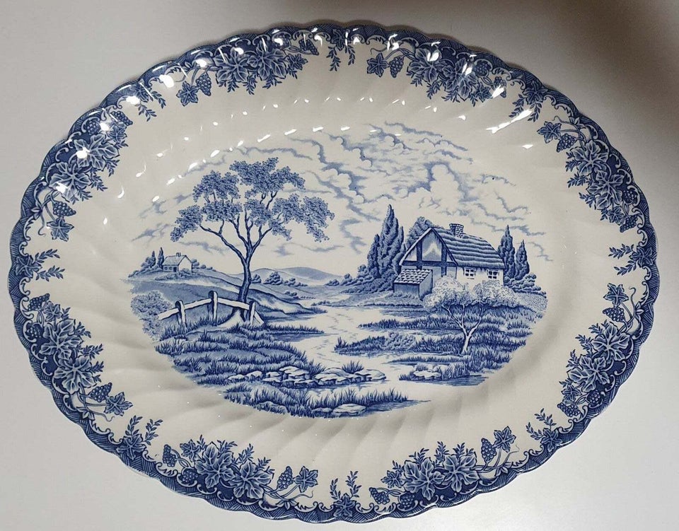 Porcelæn Fad Staffordshire