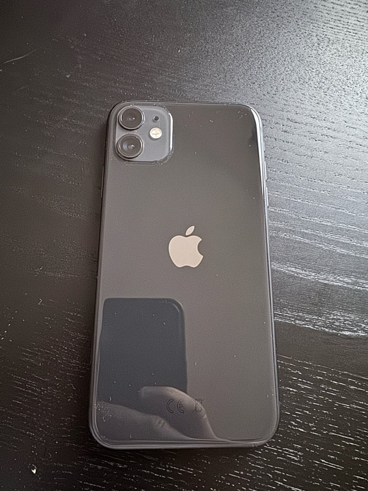 iPhone 11, 128 GB, sort