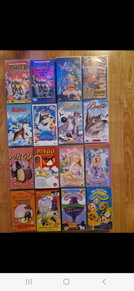 Familiefilm, VHS-BARBIE BALTO,