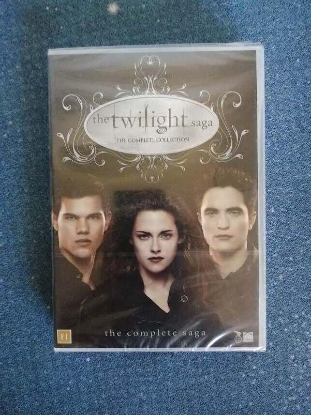 Uåbnet Twilight the Complete Saga,