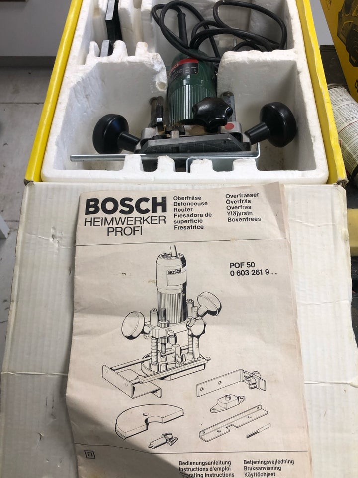 Overfræser, Bosch POF 50