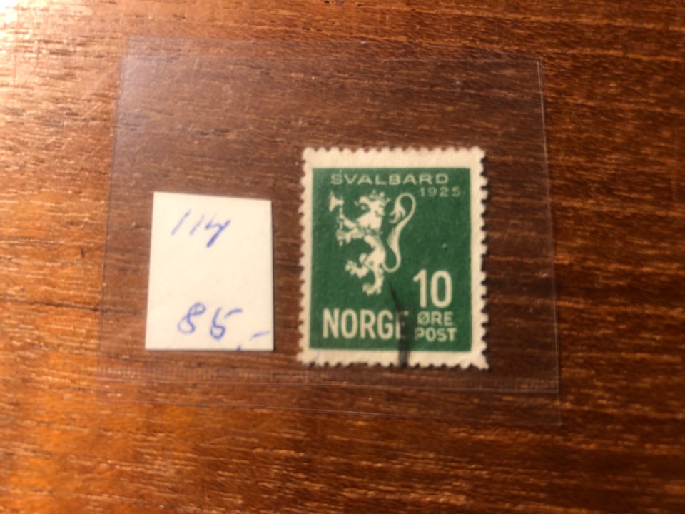 Norge, stemplet, 114