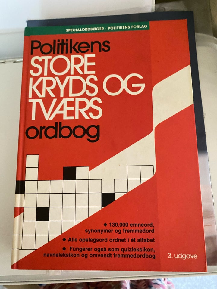 Politikkens kryds og tværs ordbog