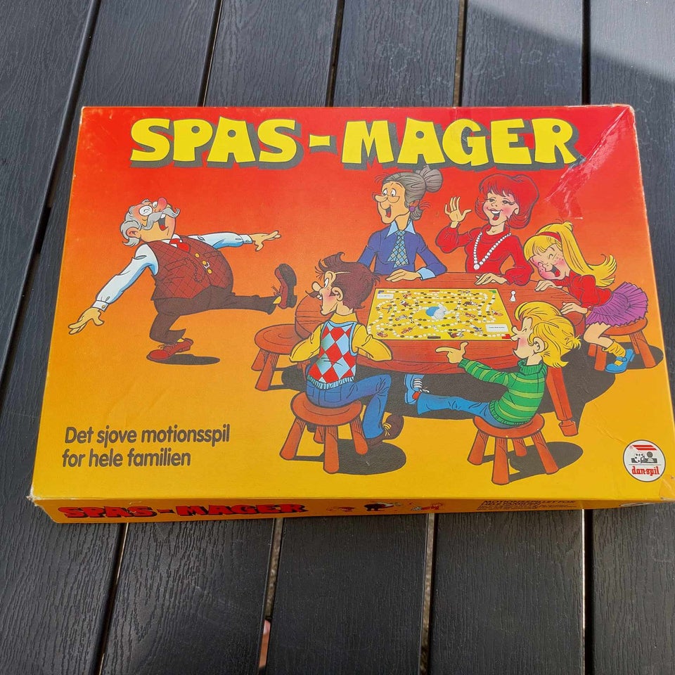 Spasmager, brætspil