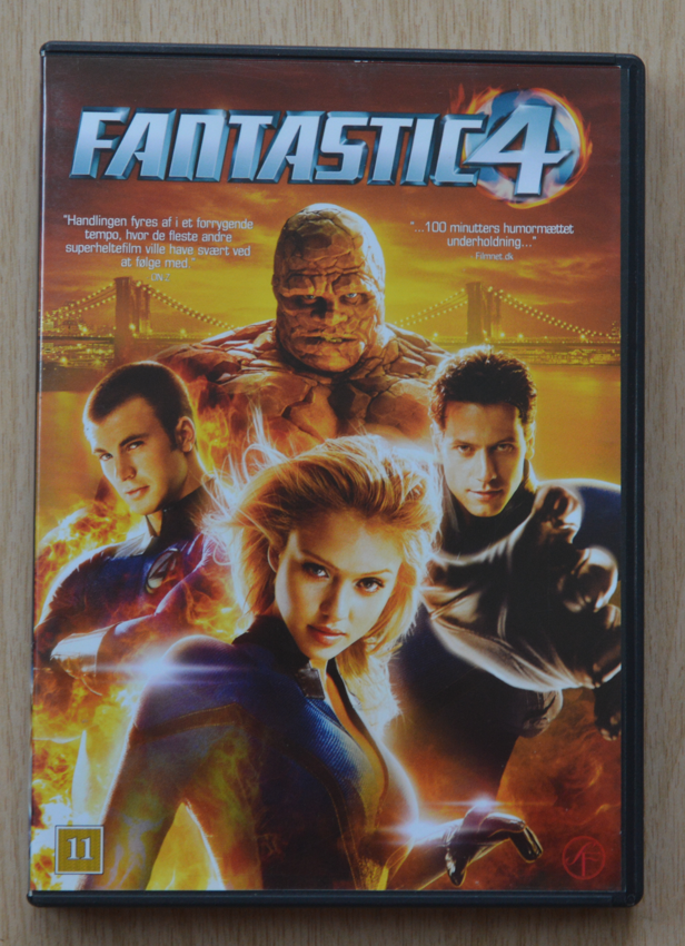 Fantastic 4, DVD, action