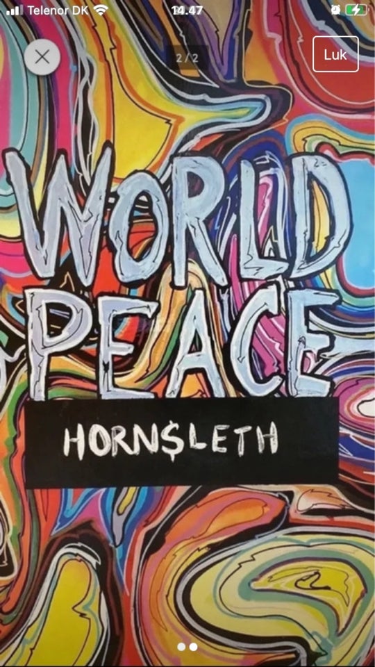 Hornsleth World Peace , Hornsleth