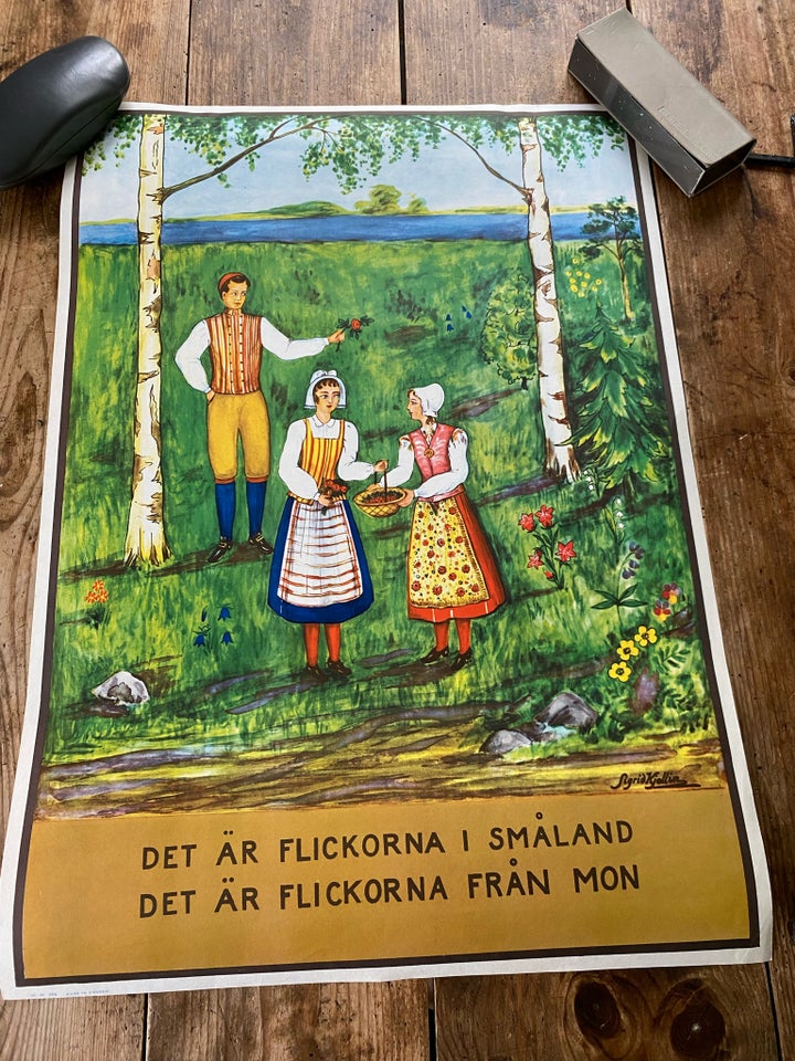 Retro / Vintage plakat fra