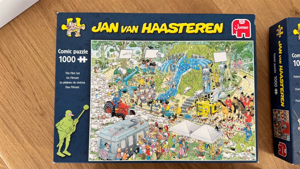 4 stk. Jan Van Haasteren, puslespil