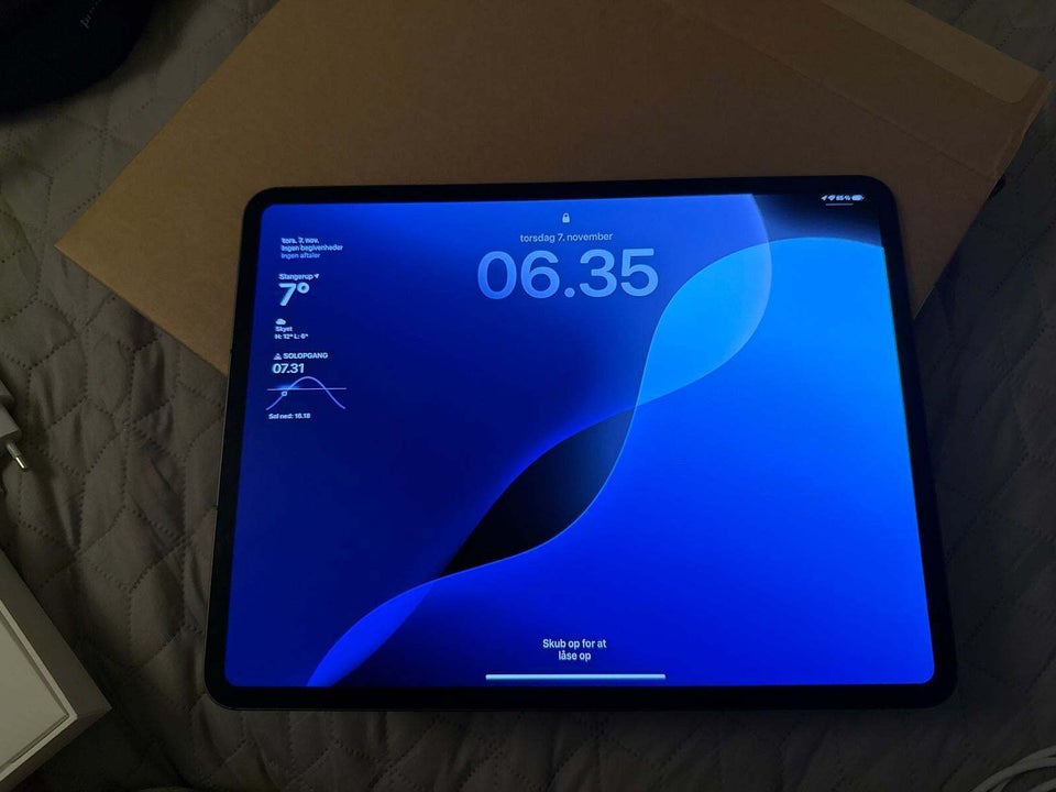 iPad Pro, 256 GB, sort