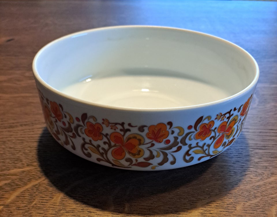 Porcelæn, Retro skål og fade,