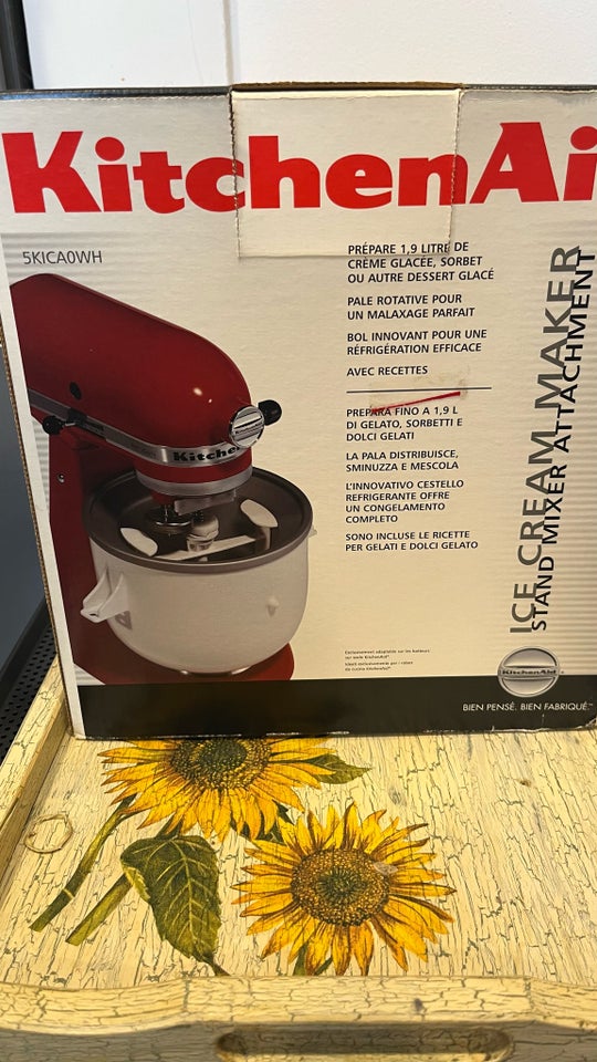 KitchenAid ice cream maker