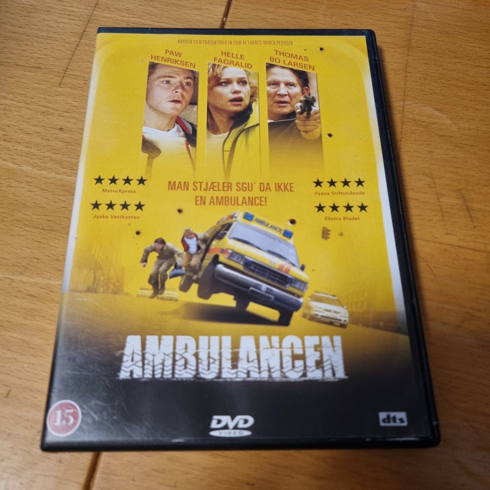 Ambulancen, DVD, action