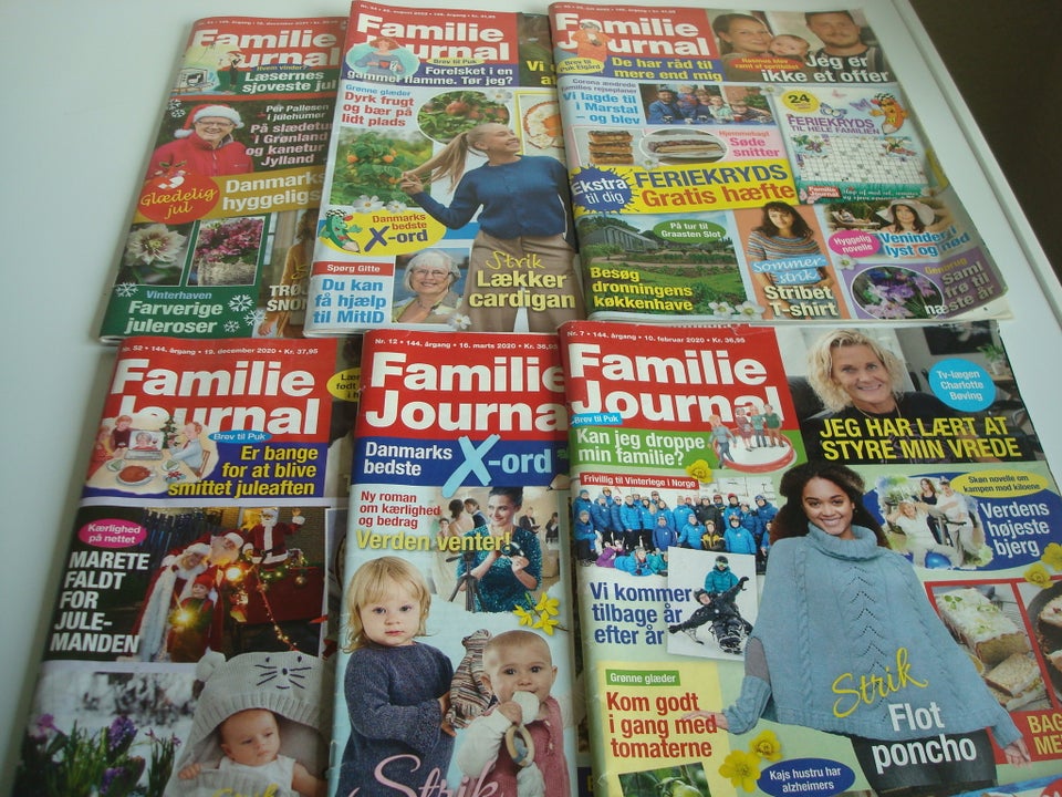 Familie Journal 2020, 2021, 2022