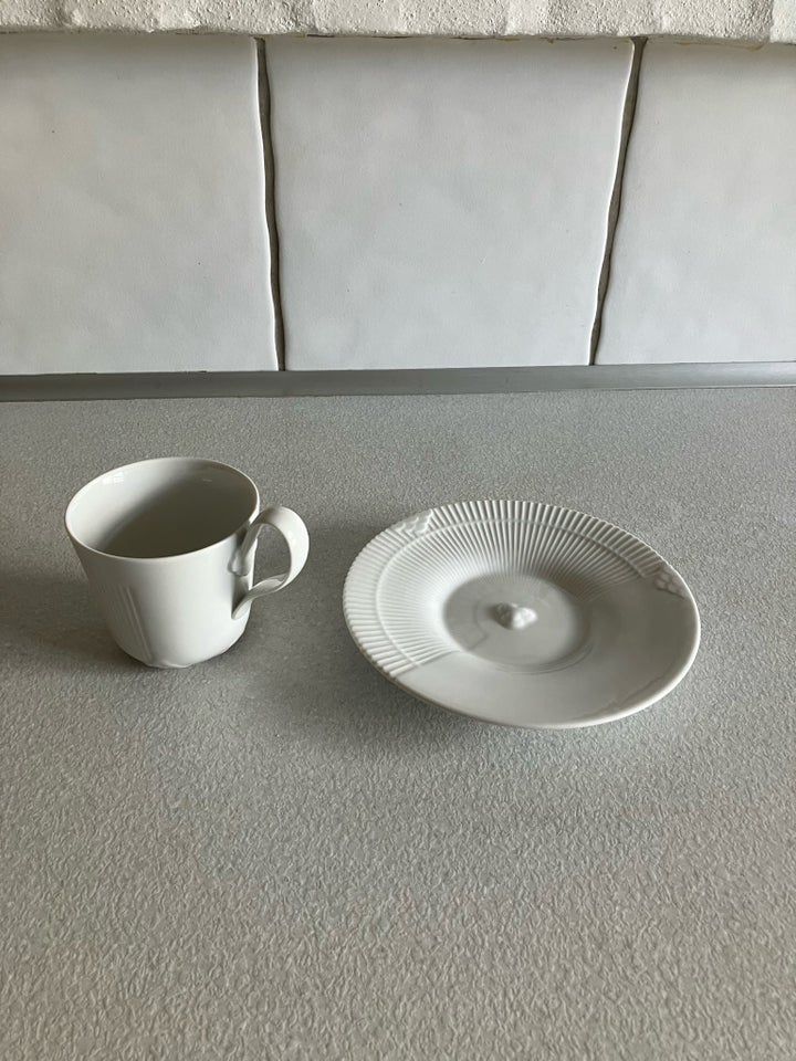 Porcelæn, Kopper med underkop,