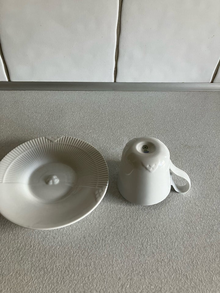 Porcelæn, Kopper med underkop,