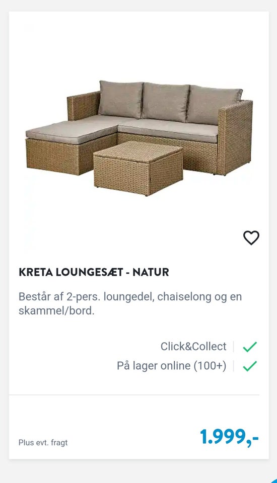 Loungesæt