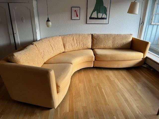 Buet gul/orange designersofa