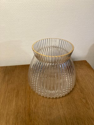 Glas Vase Ukendt