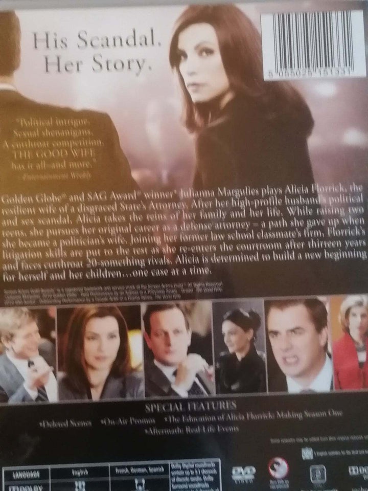 The Good Wife, DVD, TV-serier