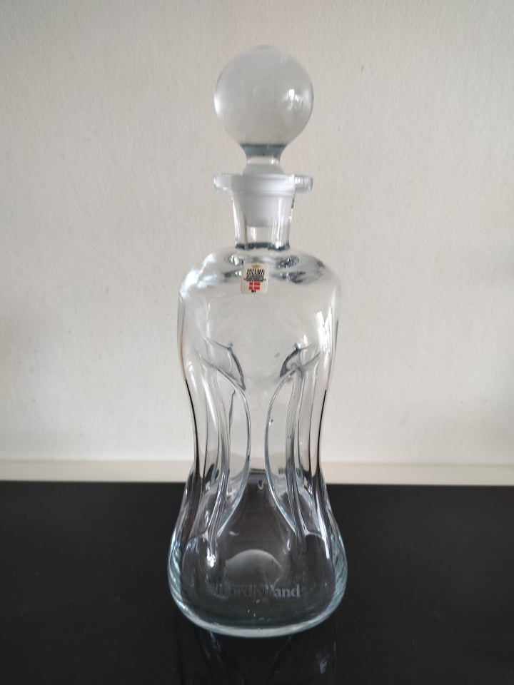 Glas Kluk flaske Holmegaard