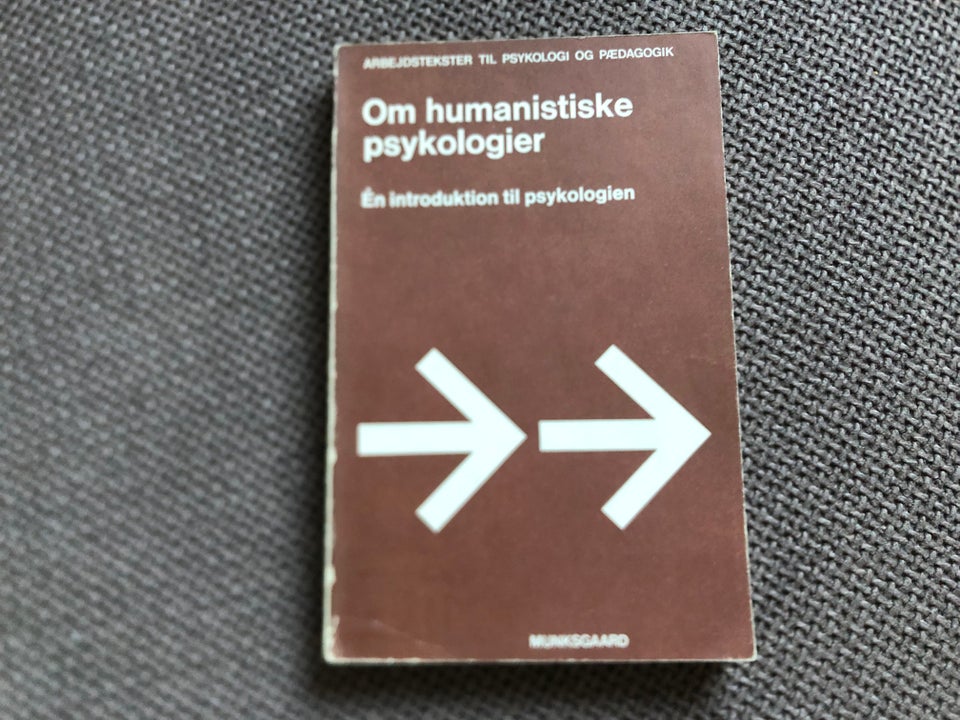 Om humanistiske psykologier,