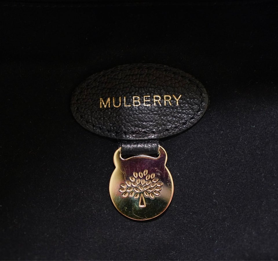 Skuldertaske Mulberry læder