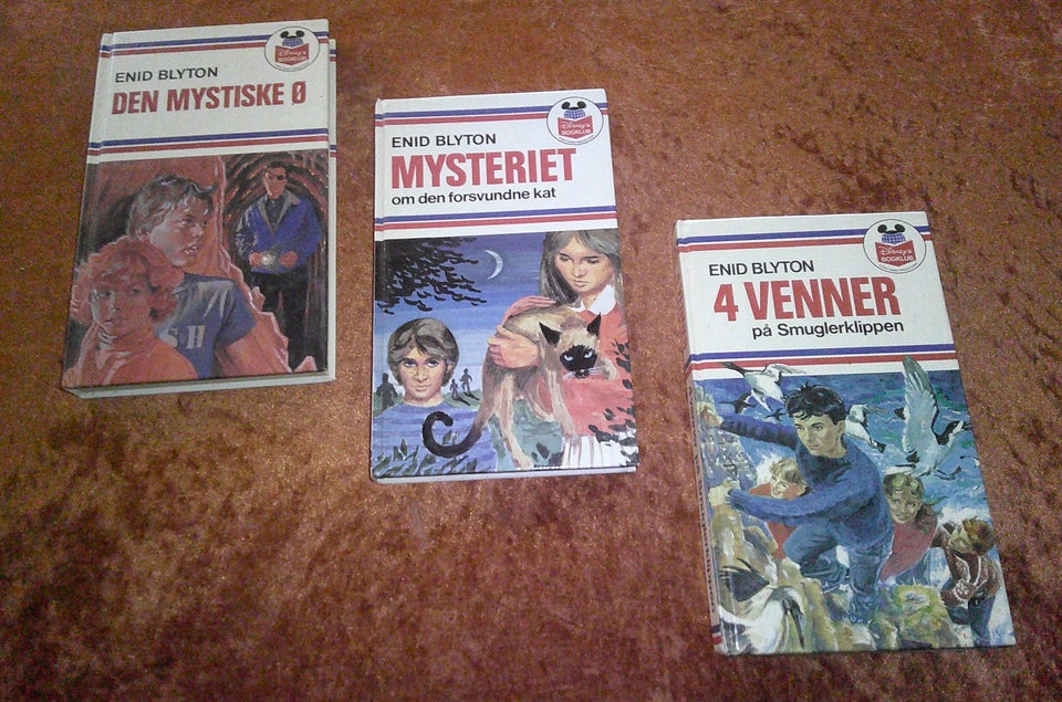 Den mystiske borg mfl Enid Blyton