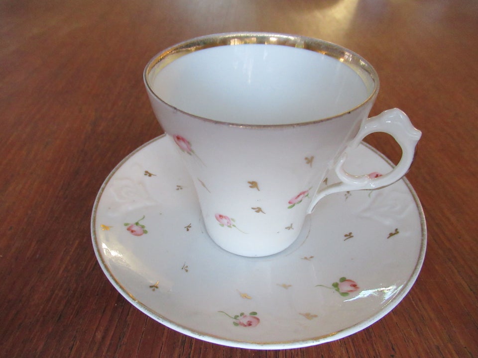 Kaffestel, porcelæn, 120 år gl.