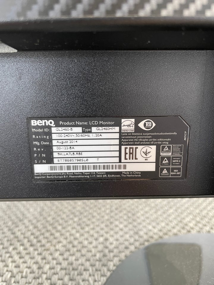 BenQ, BenQ LCD monitor gl2760-b, 27