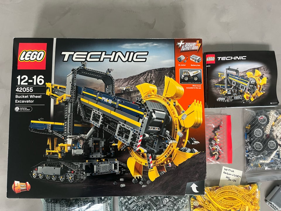 Lego Technic, 42055 Gravemaskine